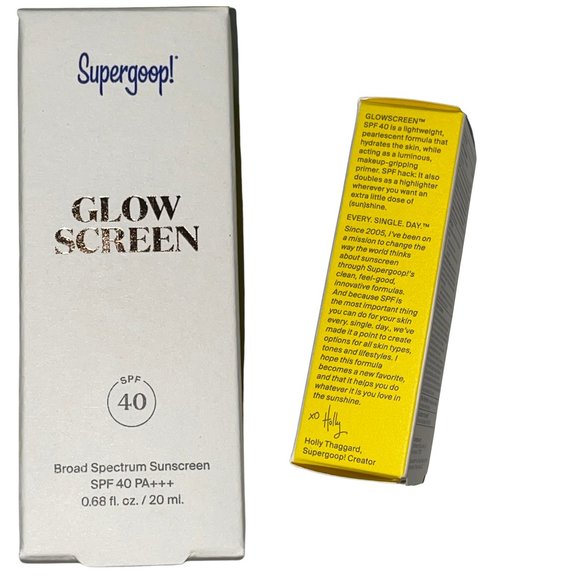 Supergoop Skincare Nwt Supergoop Glow Screen Spf 4 20ml Travel 